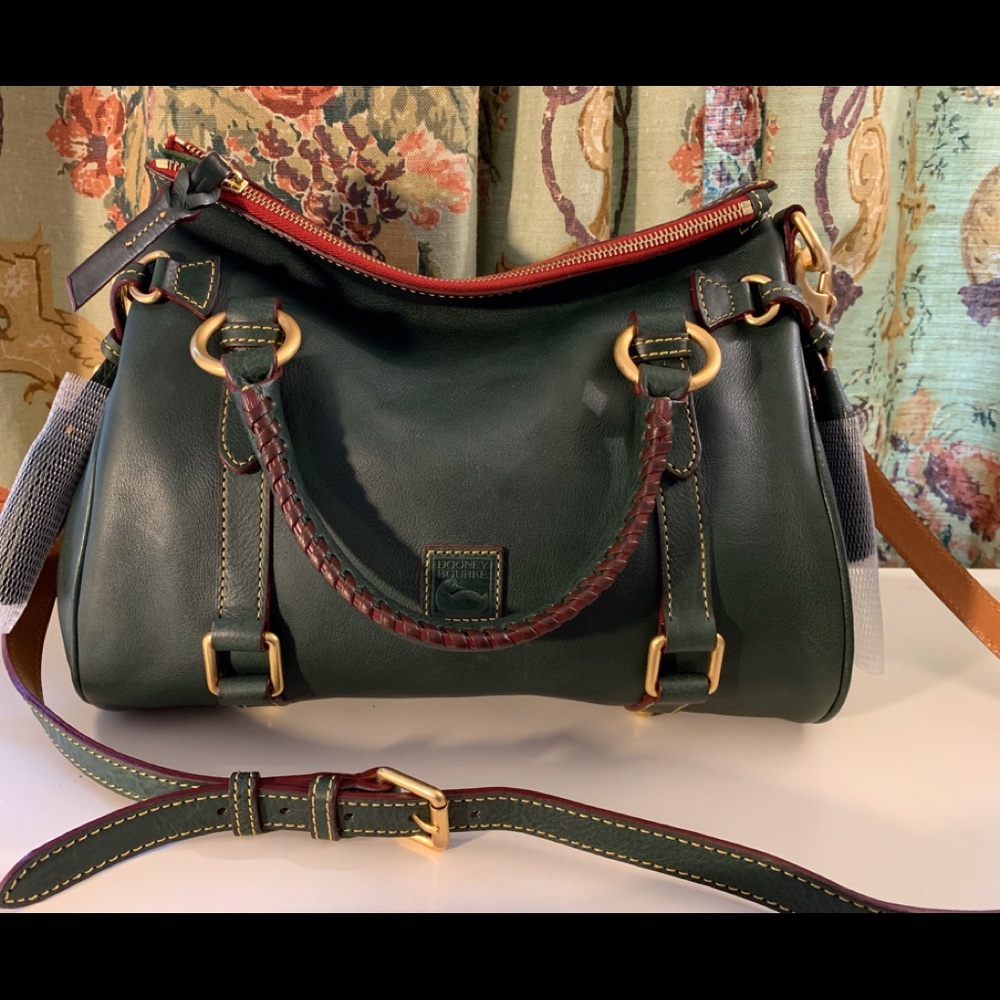 DOONEY & BOURKE SMALL FLORENTINE SATCHEL IVY